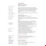 Online Marketing example document template