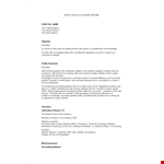 Entry Level Staff Accountant Resume Example example document template