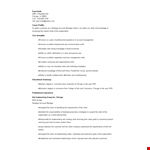 Strategic Account Manager Resume example document template