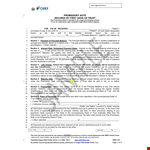 Secured Note Forms for Trust Maker - Secured Note example document template