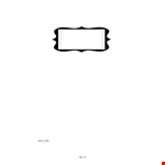 Professional binder cover template Word example document template