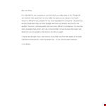 Find the Perfect Words with our Love Letter Template - Express Your Heart Even When it's Difficult example document template 