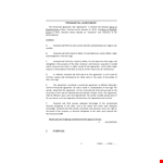Create a fair Prenuptial Agreement: Property shall remain separate - Template example document template
