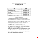 Training Policy Feb example document template 