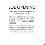 Senior Advocate Job Flyer Deghnvkpwqj example document template