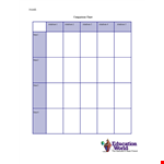 Easily Compare Data with Our User-Friendly Comparison Chart Template example document template 