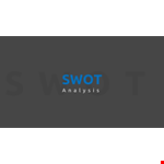 Swot Analysis PDF Example example document template
