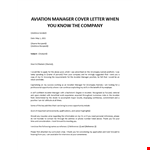 Cover letter for airport ground staff example document template