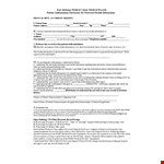 Authorize Medical Records Release | Protect Your Privacy example document template 