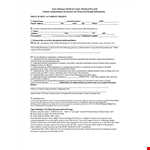 Authorize Medical Records Release | Protect Your Privacy example document template