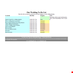Easy-to-Use Wedding Guest List Template for Organizing Your Big Day example document template 