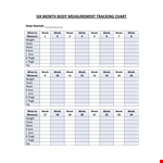 Measure Your Body and Thigh Size with our PDF Template example document template