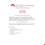 Formal Thank You Letter Format Pdf example document template 
