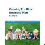 Catering Business Proposal Template example document template