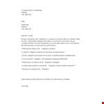 Proof of Employment Letter | Delgado Company Address example document template