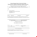 Notarized Letter Template - Create a Notarized Letter with Parent-based Instructions example document template