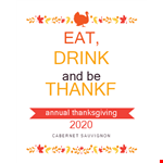 Thanksgiving Menu Template - Customize and Print | Editable Menu Design example document template 