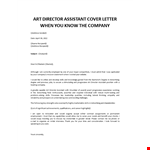 art-director-assistant-cover-letter