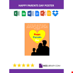 Parents Day Card Template example document template 