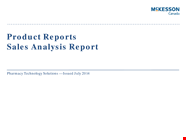 Product Sales Analysis Report