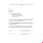Authorized Employee Verification Letter for Bank, Company, Employment, and Credit example document template 