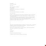 Formal Business Complaint Letter Format example document template