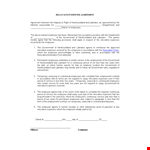 Newfoundland Relocation Expense Agreement for Government Employees example document template
