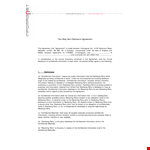 Two Way Non Disclosure Agreement Template example document template