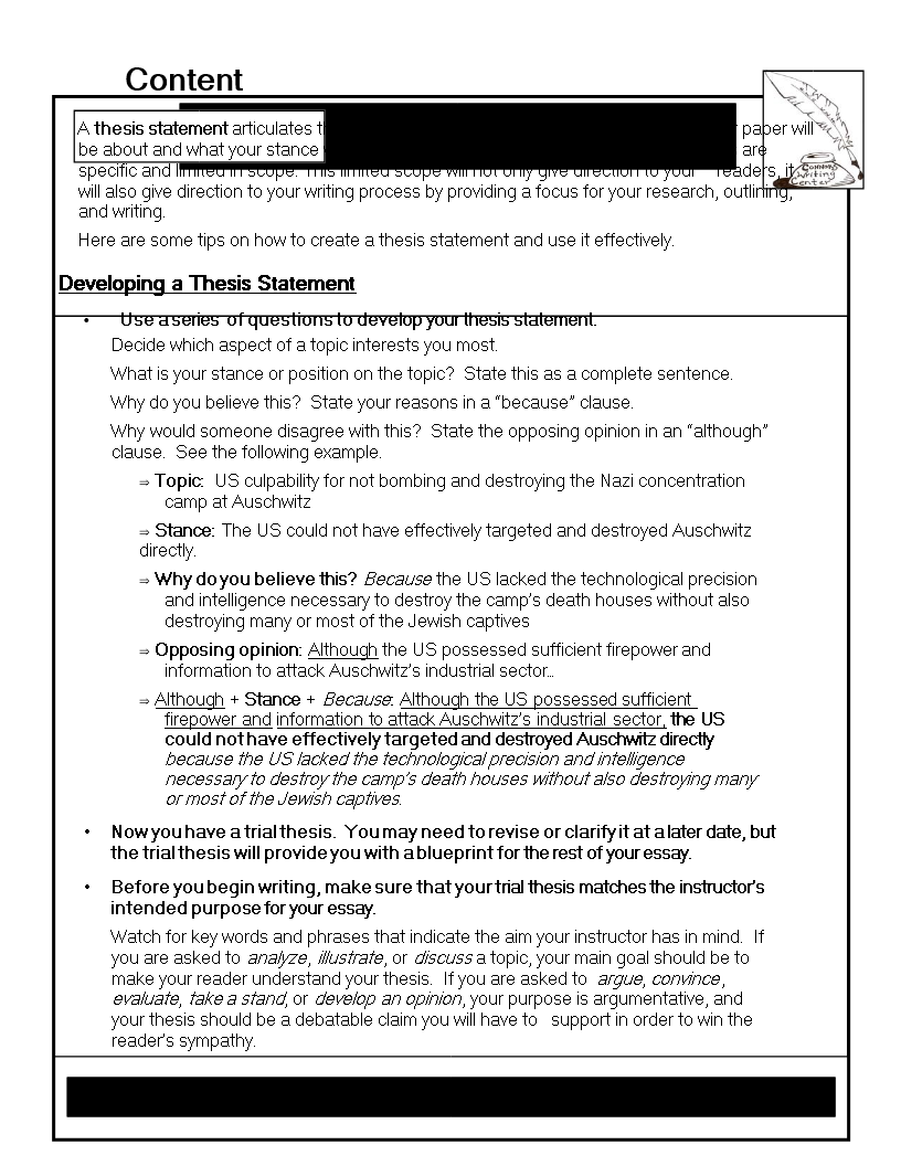 how-to-write-an-effective-thesis-statement-ppt-download