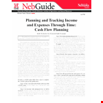 Payment Plan Tracking example document template