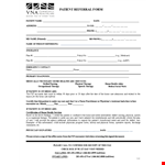 Patient Referral Form Template - Easily Manage Referrals | <Company Name> example document template