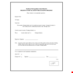 Submit Your Vacation Request for Immediate Holiday - Download Form Now example document template