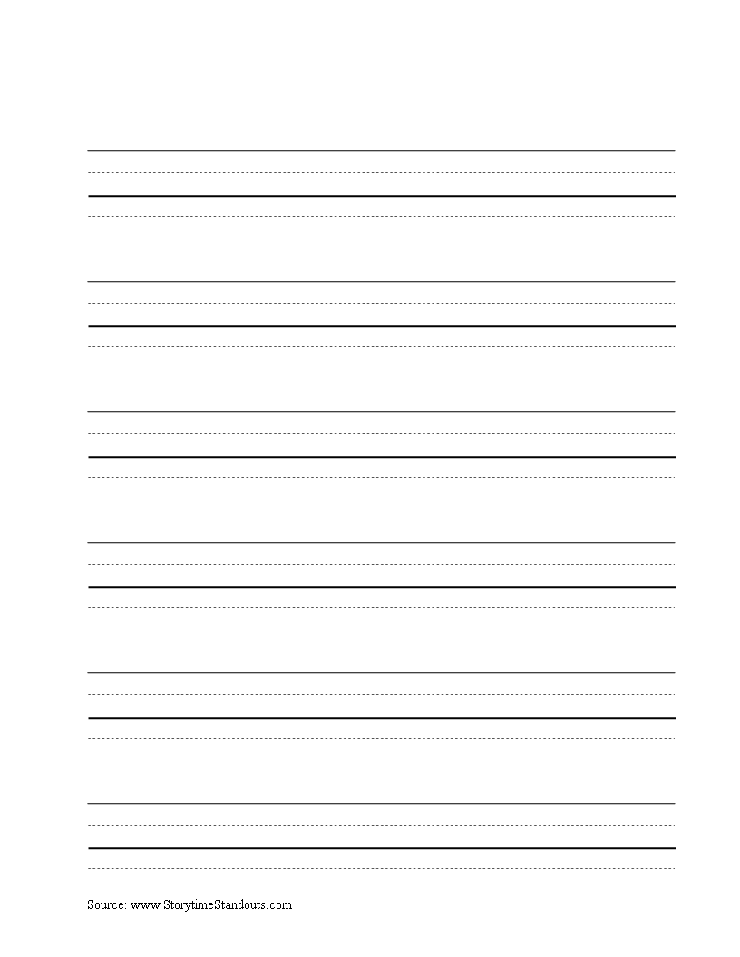 Download Free Lined Paper Template - Perfect for Writing & School ...