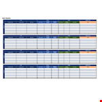 Sales Pipeline Template example document template