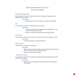 Medical Staff Satisfaction Survey Template example document template