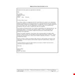Manager Professional Reference Letter example document template
