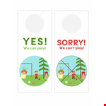 Create Eye-Catching Door Hanger Templates | Free Designs Available example document template