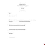 Proof of Funds Letter Template: Secure Your Funds Easily example document template
