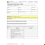 Simple Research Progress example document template