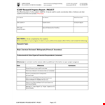 Simple Research Progress example document template 