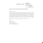 Client Credit Reference Letter example document template