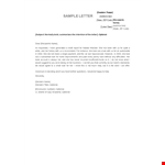 Client Credit Reference Letter example document template 
