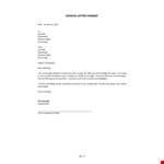 Joining Letter Template example document template 