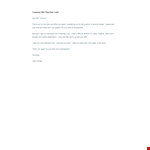 Company Offer Rejection Letter Example example document template 