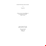 Event Security Assessment Sample example document template