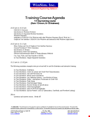 Training Day Agenda Class Illustration Windows
