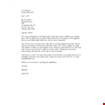 Letter of Interest for Customers example document template