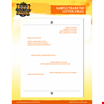 Interview Thank You Email Letter example document template