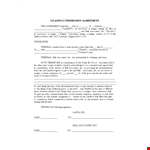 Commission Agreement Template for Landlord: Lease Commission example document template