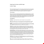 Professional Screenplay Template - Create Compelling Stories & Characters Easily example document template 